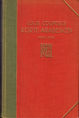 COUPERUS, Louis - Korte arabesken.
