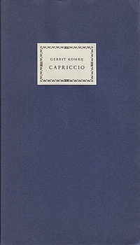 KOMRIJ, Gerrit - Capriccio.