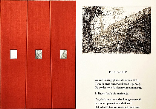 HERINGA, P.M. (Als:) H.G. LIEBENTRAU - Verval. (Met drie originele, genummerde en gesigneerde etsen van Reinder Homan).