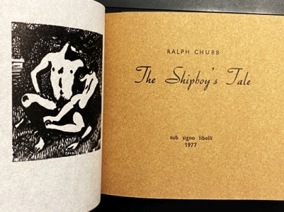 CHUBB, Ralph - The Shipboy's Tale. (With 4 illustrations by the author).