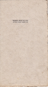 TENNYSON, Alfred Lord - Tears, idle tears.