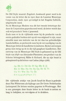HAAN, Jacob Isral de - Engelsch aardewerk.