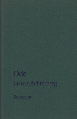 ACHTERBERG, Gerrit - Ode. (Met illustraties in kleur door Menno Wielinga).