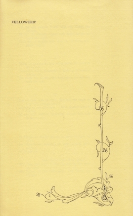 FIELD, Michael - Fellowship. (Poem).