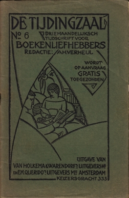 (COUPERUS, Louis) - De Tijdingzaal. Driemaandelijksch tijdschrift voor boekenliefhebbers. Aflevering 6.