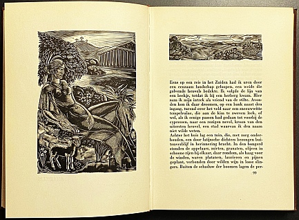 LEEUW, Aart van der - Vertellingen. Houtsneden van W.J. Rozendaal. (1/270 luxe-exemplaren).