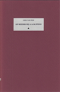 (STOLS, A.A.M.). DIJK, Cees van - Op bezoek bij Alexandre A.M. Stols.