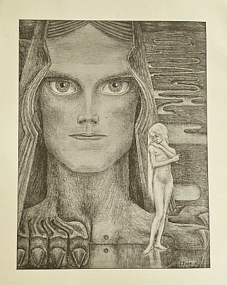 COUPERUS, Louis - Psyche. Met eene Teekening van Jan Toorop.
