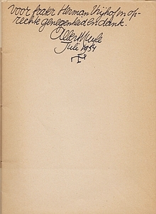 KUYLE, Albert - IX Gedichten. (Met opdracht).
