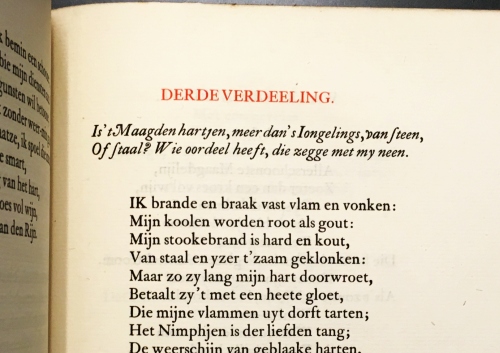 LUYKEN, Jan - Duytse lier, Drayende veel van de Nieuwste, deftige, en dartele Toonen, Bevad in tien Verdeelingen.