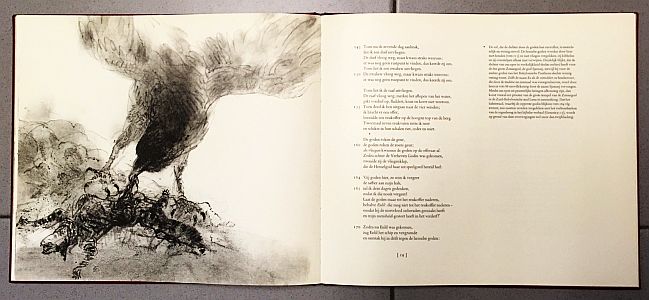GILGAMESJ - De elfde zang. De zondvloed en het levenskruid. (Met zeven originele litho's van Jaap Kruyff).