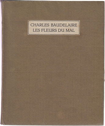 (ZILVERDISTEL). BAUDELAIRE, Charles - Les fleurs du mal.