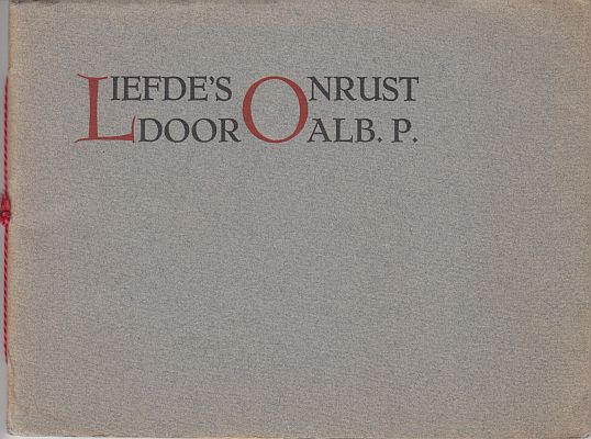 PLASSCHAERT, A. Als: Alb. P. - Liefde's onrust.