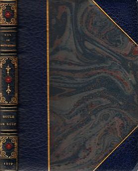 (BINDING). MAUPASSANT, Guy de - Boule de suif et Le vengeur. Illustrs de huit compositions par Fred Money. Graves sur bois par Clment et Deloche.