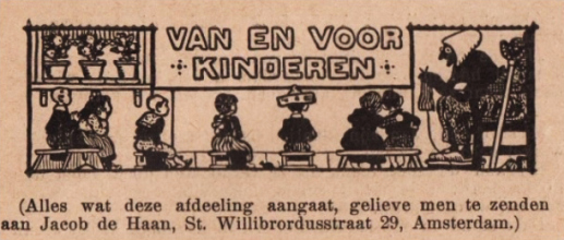 HAAN, Jacob Isral de - 26 bijdragen aan Het Volk. Zondagsblad (jaargang 3, 2e helft, t/m jaargang 5, 1e helft).