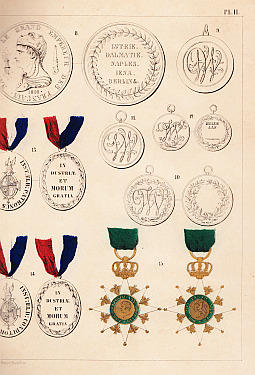 (NAPOLEON / NETHERLANDS). NAHUYS, Comte M.Th.C.F.N. - Histoire numismatique du Royaume de Hollande sous le rgne de S.M. Louis-Napolon, roi de Hollande. Rcit dtaill ... avec documens et planches.