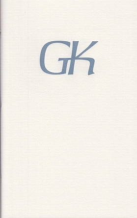 (KOMRIJ, Gerrit) - GK. Gedichten voor Gerrit Komrij.
