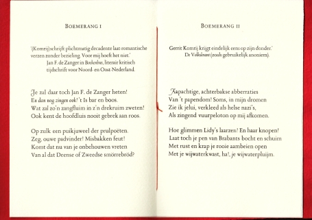 KOMRIJ, Gerrit - Boemerang.