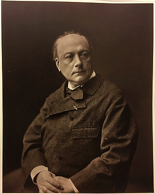 (BANVILLE, Theodore de). WOODBURYTYPE by Joseph TOURTIN - Thodore de Banville.