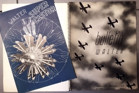 (AVIATION). WALTER AIRCRAFT ENGINES - Bulletin Walter 1937, No. 1.