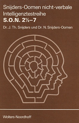 SNIJDERS, J.Th., & N. SNIJDERS-OOMEN - Snijders-Oomen nicht-verbale Intelligenztestreihe. SON 2-7.