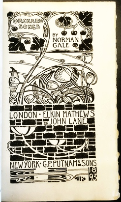 GALE, Norman - Orchard Songs.
