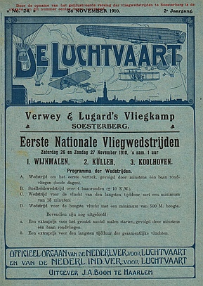 AVIATIEK - De luchtvaart. Gellustreerd tijdschrift voor luchtvaart en aanverwante vakken. Officiel orgaan van de Nederlandsche Vereeniging voor Luchtvaart. 2e jaargang, no. 24 (26 november 1910) en 26 (24 december).