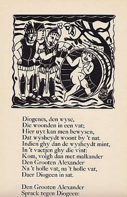 (TYTGAT, Edgard). FOCQUENBROCH, Willem Godschalk van - Diogenes den wyse.  