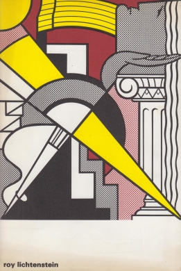 LICHTENSTEIN, Roy - Roy Lichtenstein, schilderijen / emails / assemblages / tekeningen. Stedelijk Museum catalogus 424. (Catalogue of paintings).