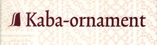 DOES, Bram de - Kaba-ornament. 