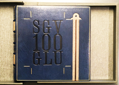 (DAAL, Geert van). GRAFISCH LYCEUM UTRECHT - 100 jaar Grafisch Onderwijs Utrecht, 100 jaar Grafisch Goed. (Deluxe binding, one of only eleven).