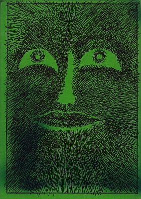 HOFFMANN, E.T.A. - Der Sandmann. Mit 44 zweifarbigen, vom Knstler auf die Druckplatten lithographierten Illustrationen von Gnther Stiller. 