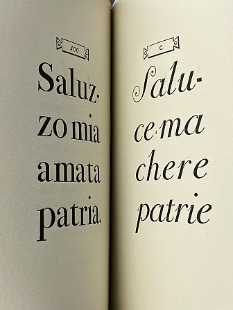 (BODONI). MARDERSTEIG, Giovanni - On G.B. Bodoni's Type Faces.
