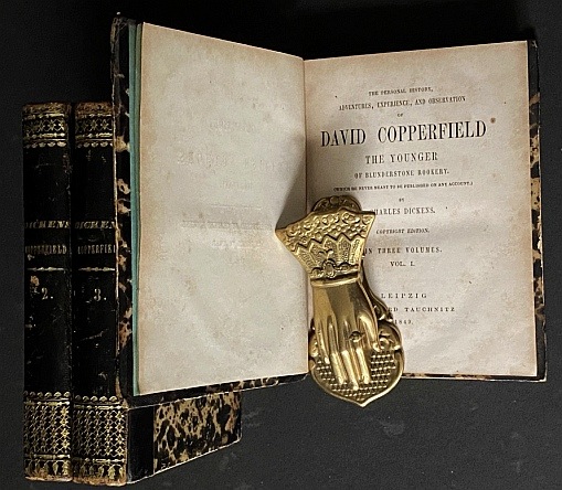 DICKENS, Charles - The Personal History, Adventures, Experience, and Observation of David Copperfield The Younger of Blunderstone Rookery (which he never meant to be published on any account).