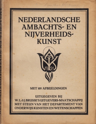 V.A.N.K. - Nederlandsche Vereeniging voor Ambachts- en Nijverheidskunst. Jaarboek 1921.