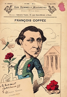 VERLAINE, Paul - Franois Coppe. (Les hommes d'aujourd'hui Nr. 253. With a portrait in colour by Emile Cohl).