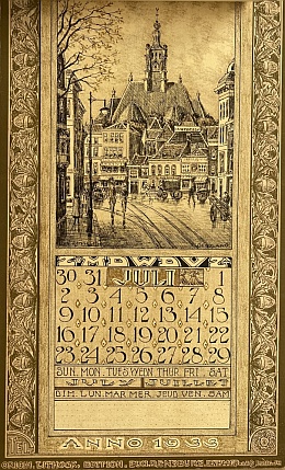 RENSBURG, Eugne - Mooi Holland anno 1933. (Kalender).