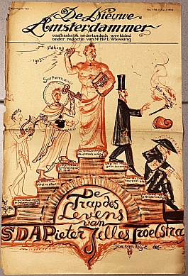 WIJK, Jan van - De Trap des Levens van SDAPieter Jelles Troelstra.