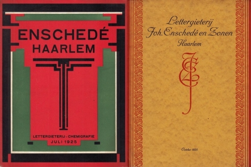 ENSCHED & ZONEN, Joh. - Maandblad Chemigrafie. 9 nummers met verschillende onderwerpen. 1924-1926.