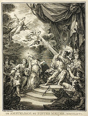 MERKEN, Lucretia Wilhelmina van - David. In twaalf boeken.
