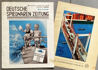 SPIELZEUGE - Deutsche Spielwaren-Zeitung. 31. Jahrgang Heft 4, 30. März 1940.