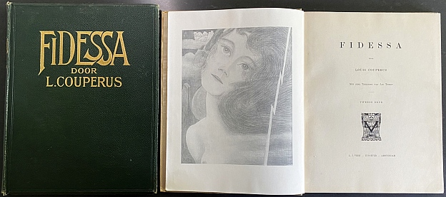 COUPERUS, Louis - Fidessa. Met eene Teekening van Jan Toorop.