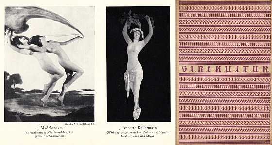 GIESE, Fritz - Girlkultur. Vergleiche zwischen amerikanischem und europischem Rhythmus und Lebensgefhl.
