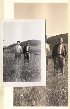 MARSMAN, H. en D.A.M. BINNENDIJK - Originele zwart-witfoto.
