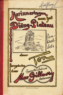 (MAC GILLAVRY, H.D.). [KRAEMER, C.G.Th.] - Herinneringen aan het Ding-Plateau. Penkrabbels.