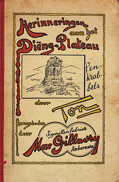 (JAVA). [KRAEMER, C.G.Th.] - Herinneringen aan het Ding-Plateau. Penkrabbels. (Met opdracht van de schrijver).