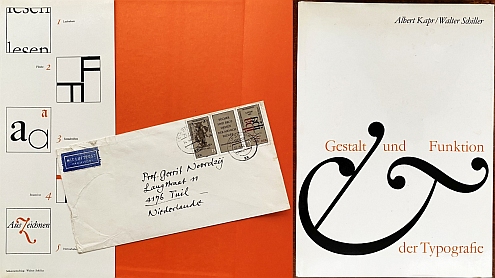 (NOORDZIJ). KAPR, Albert - Gestalt und Funktion der Typografie.