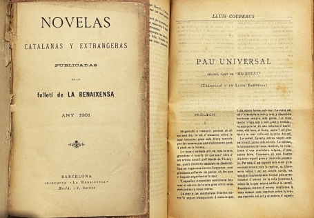 COUPERUS, Llus - Magestat & Pau Universal (segona part de 