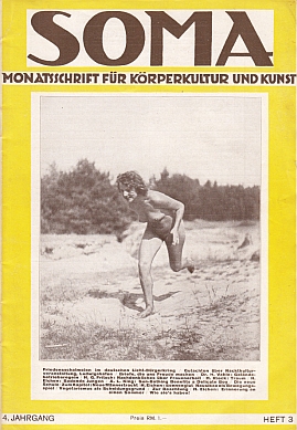 FREIKRPERKULTUR - SOMA. Monatsschrift fr Krperkultur und Kunst. 4e jaargang nr. 3.