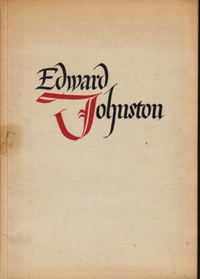 SIMONS, Anna - Edward Johnston und die englische Schriftkunst. Edward Johnston and English Lettering. Mit einem Beitrag von Dr. Eberhard Hlscher.